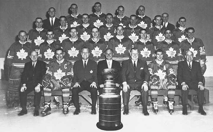 1967 Leafs Stanley Cup Photo